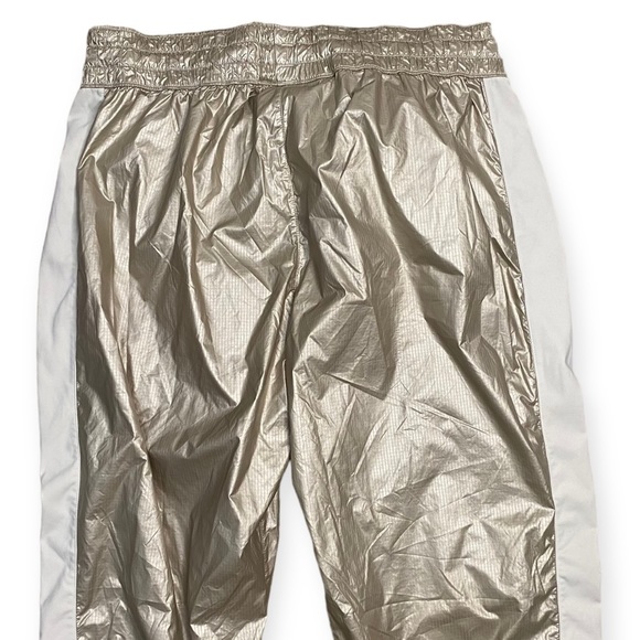 Under Armour Misty Copeland Metallic Gold & White Jogger Running Pants - Medium - Picture 9 of 10